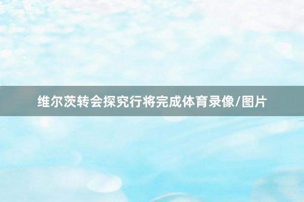 维尔茨转会探究行将完成体育录像/图片