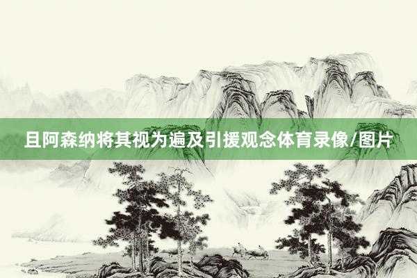 且阿森纳将其视为遍及引援观念体育录像/图片