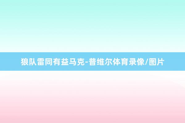 狼队雷同有益马克-普维尔体育录像/图片