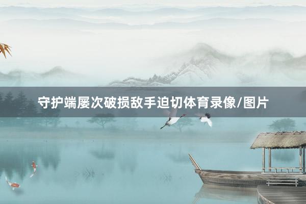 守护端屡次破损敌手迫切体育录像/图片