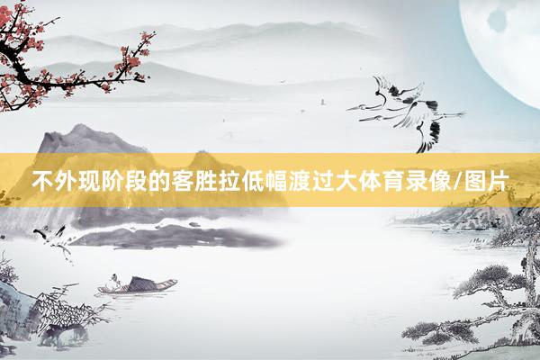 不外现阶段的客胜拉低幅渡过大体育录像/图片