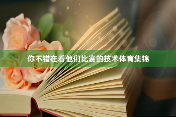 你不错在看他们比赛的技术体育集锦