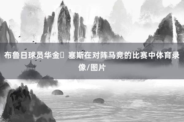 布鲁日球员华金・塞斯在对阵马竞的比赛中体育录像/图片