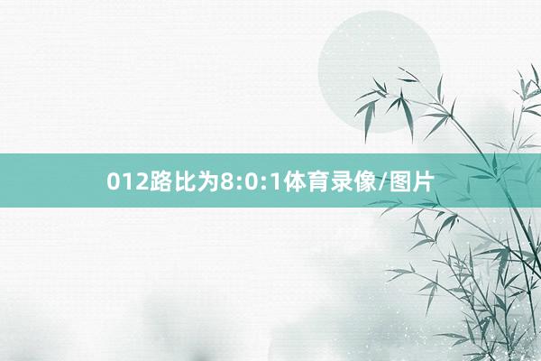 012路比为8:0:1体育录像/图片