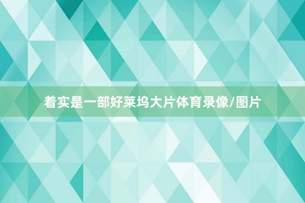 着实是一部好莱坞大片体育录像/图片